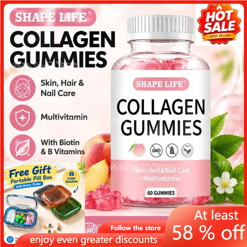 Hair Care Gummies - Gummies au collagène Shape Life, soin