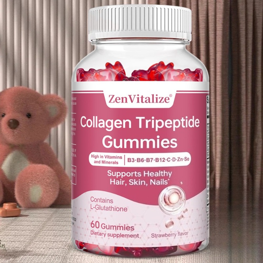 Hair Care Gummies - Gummies au collagène - Favorisent la