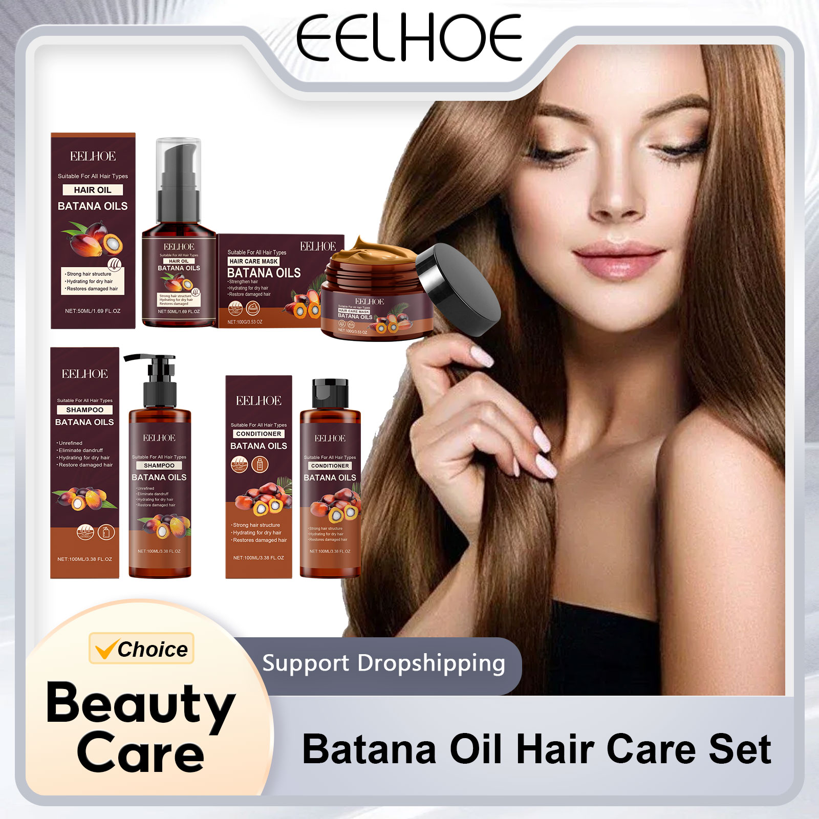Hair Care Vitamin E - Batana – ensemble de soins capillaires