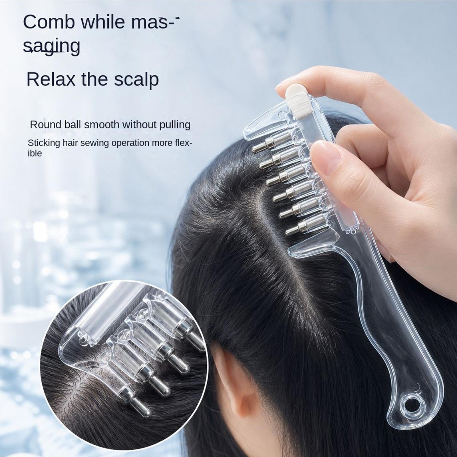 Hair Care Hair Serum - 1 pièce, peigne transparent portable pour