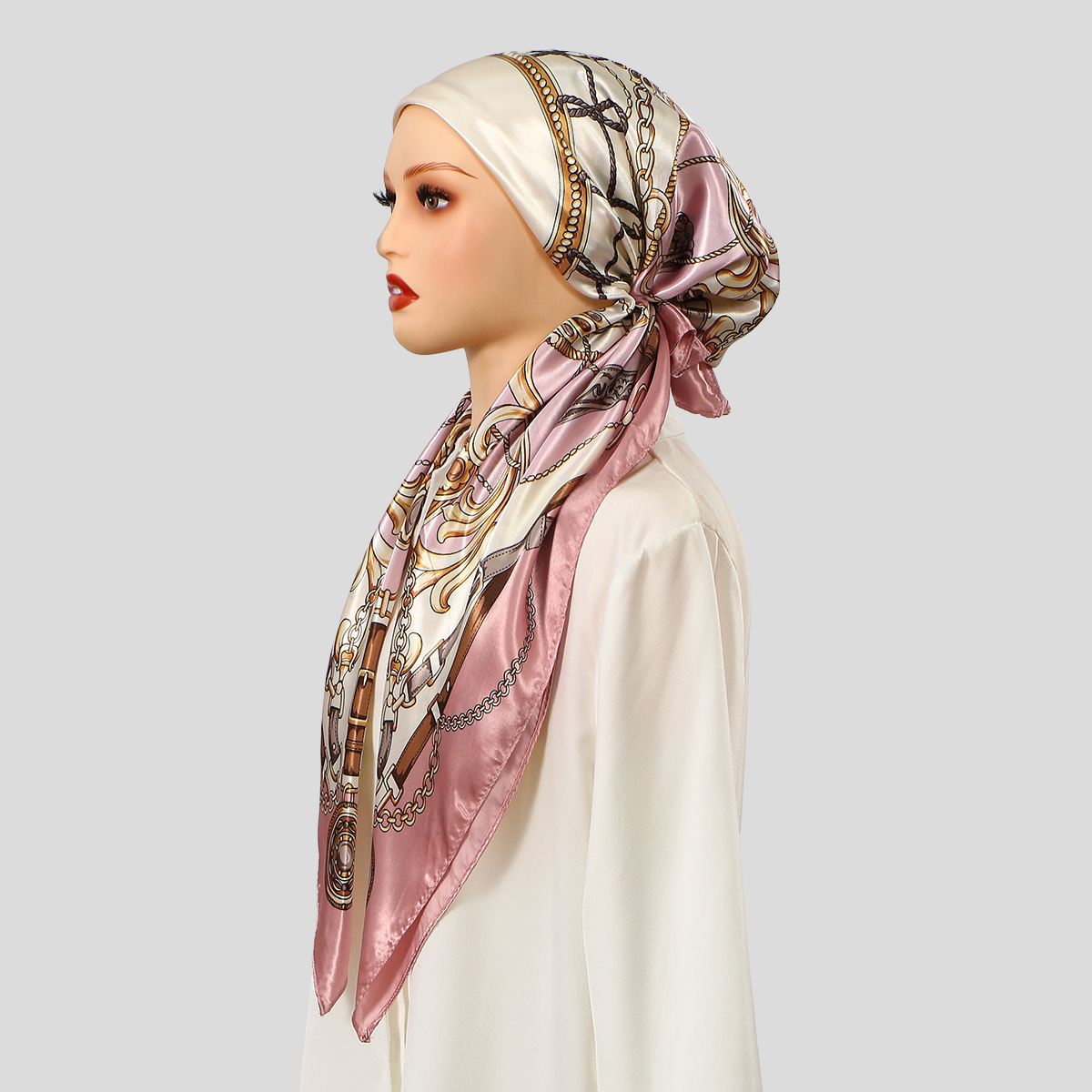 Bonnet Hijab Instant Imprimé M - Satin Hair Bonnet avis et prix