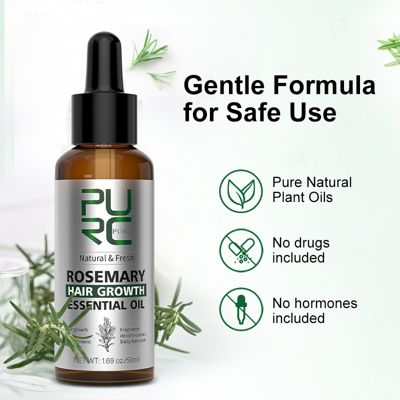 PURC huile de romarin pour la  - Hair Care Vitamin E avis et prix