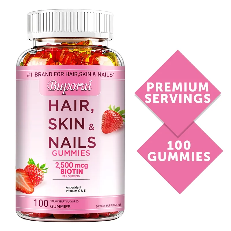 Gommes pour cheveux, peau et o - Hair Care Gummies avis et prix