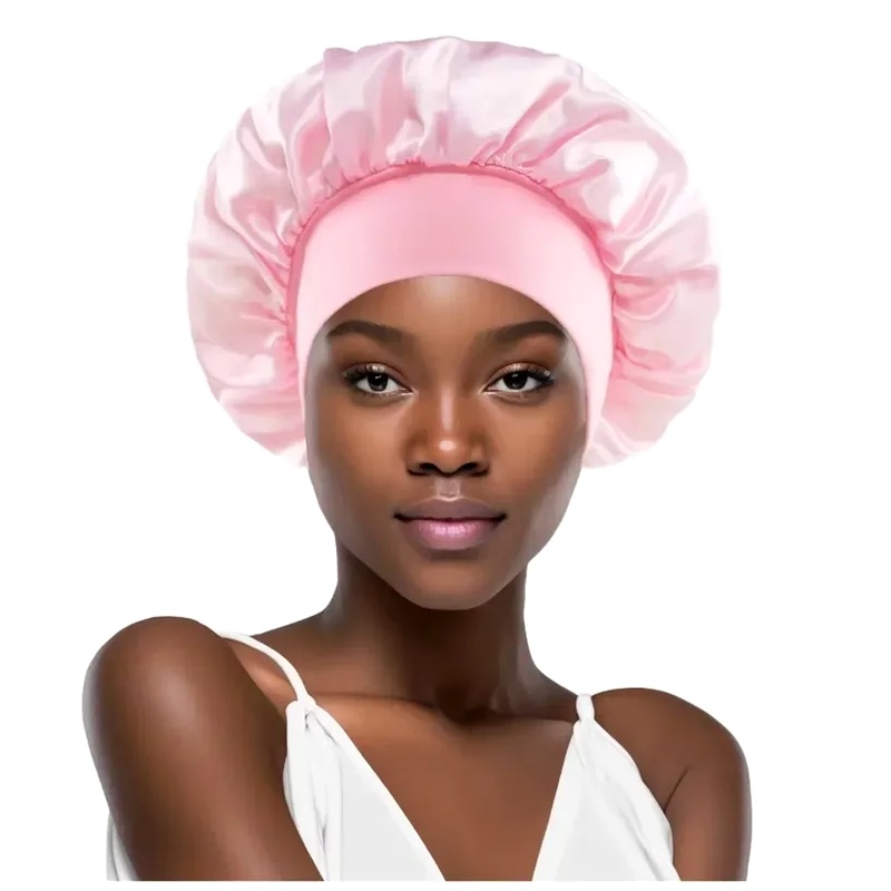 Bonnet de nuit en satin violet - Satin Hair Bonnet avis et prix