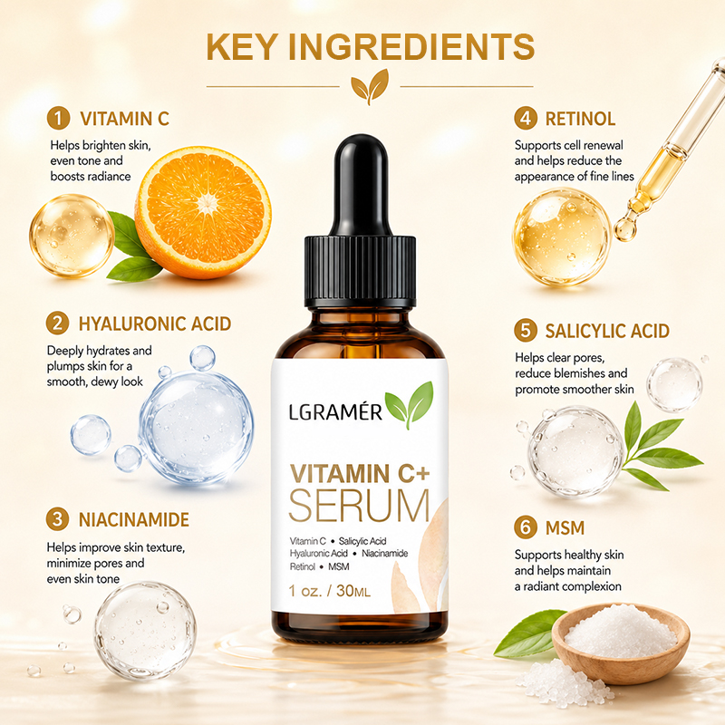 Sérum facial à la vitamine C+  - Silk Press Serum avis et prix