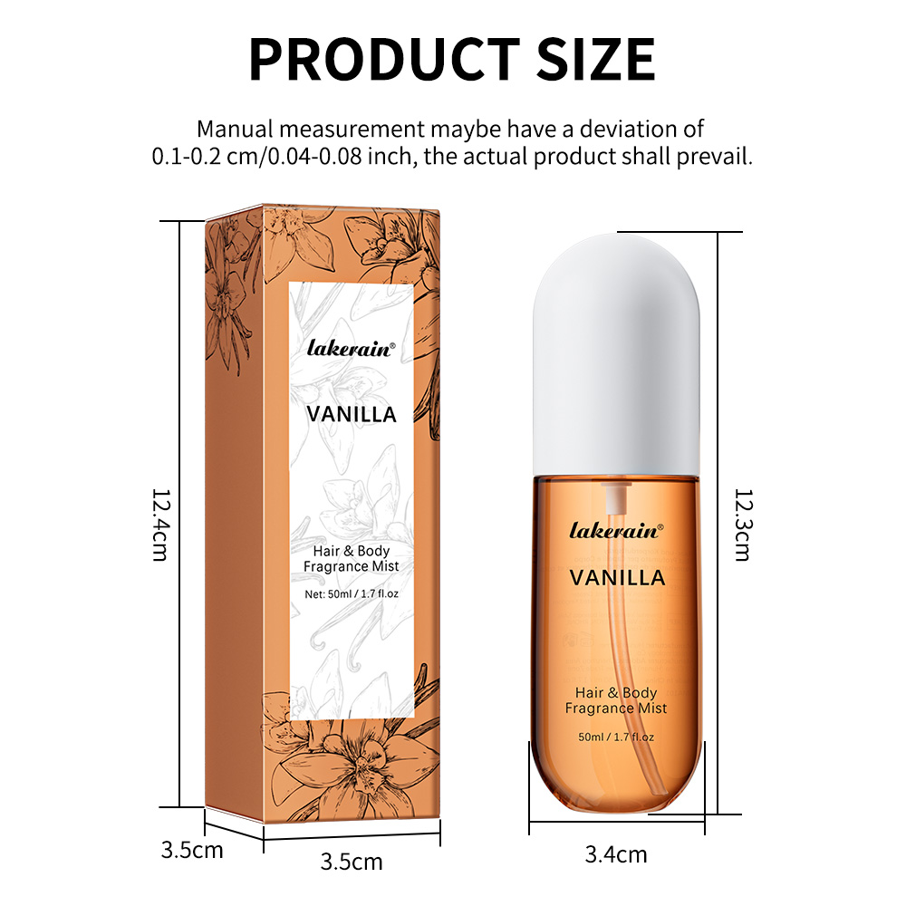 Spray parfumé à la vanille et  - Hair Care Spray avis et prix