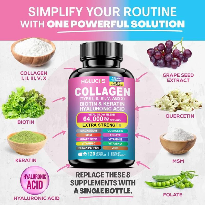 Capsules de collagène avec vit - Hair Care Vitamin E avis et prix