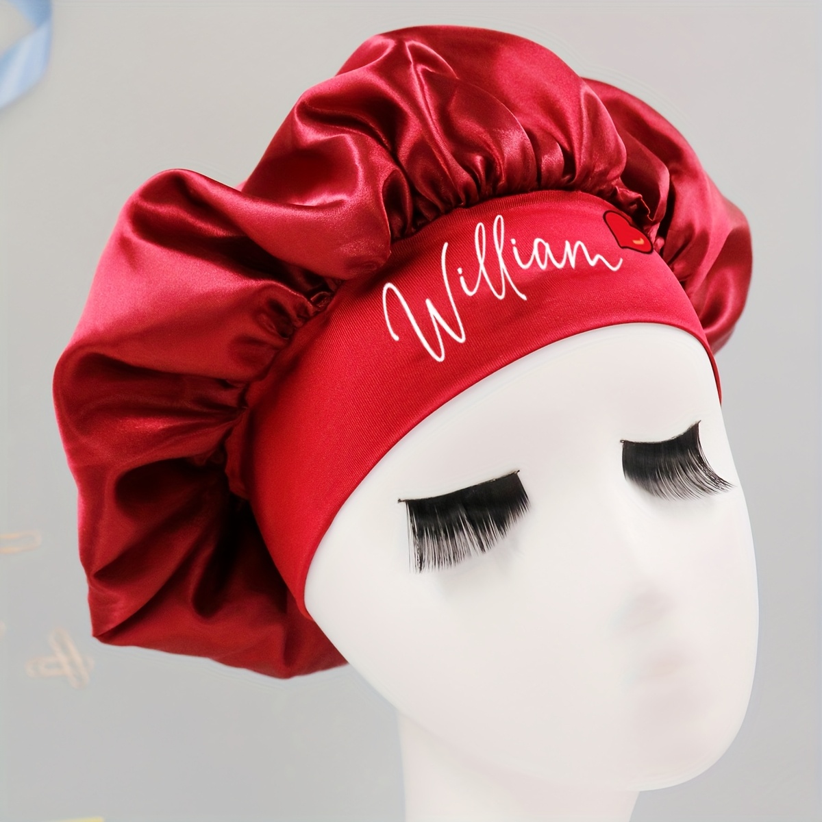 Bonnet de nuit en satin person - Satin Hair Bonnet avis et prix