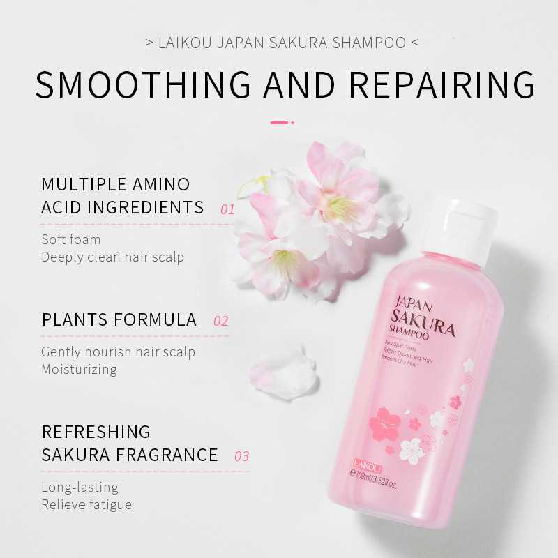 LAIKOU japon Sakura shampooing - Hair Care Vitamin E avis et prix