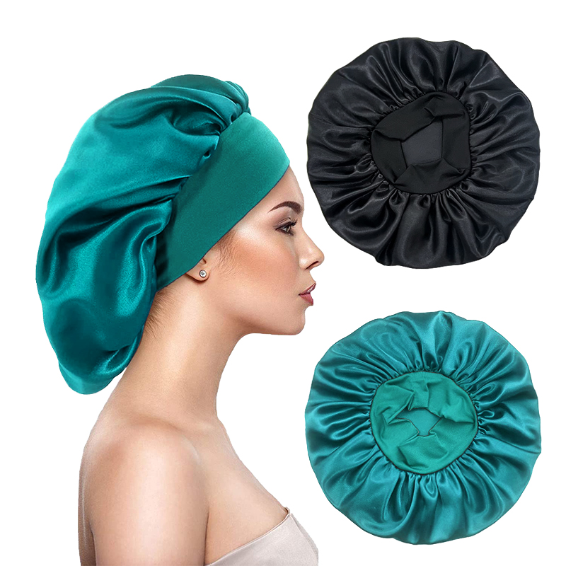 Bonnets en Satin solides pour  - Satin Hair Bonnet avis et prix