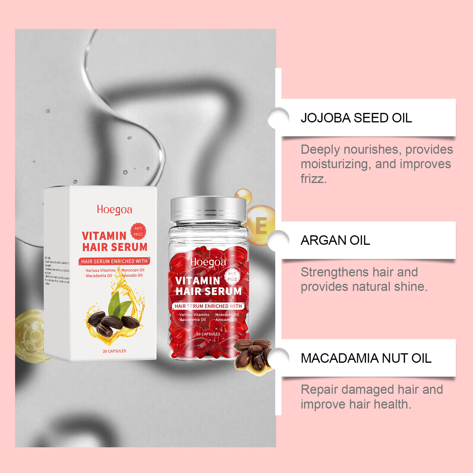 Capsules de sérum de soin capi - Hair Care Hair Serum avis et prix