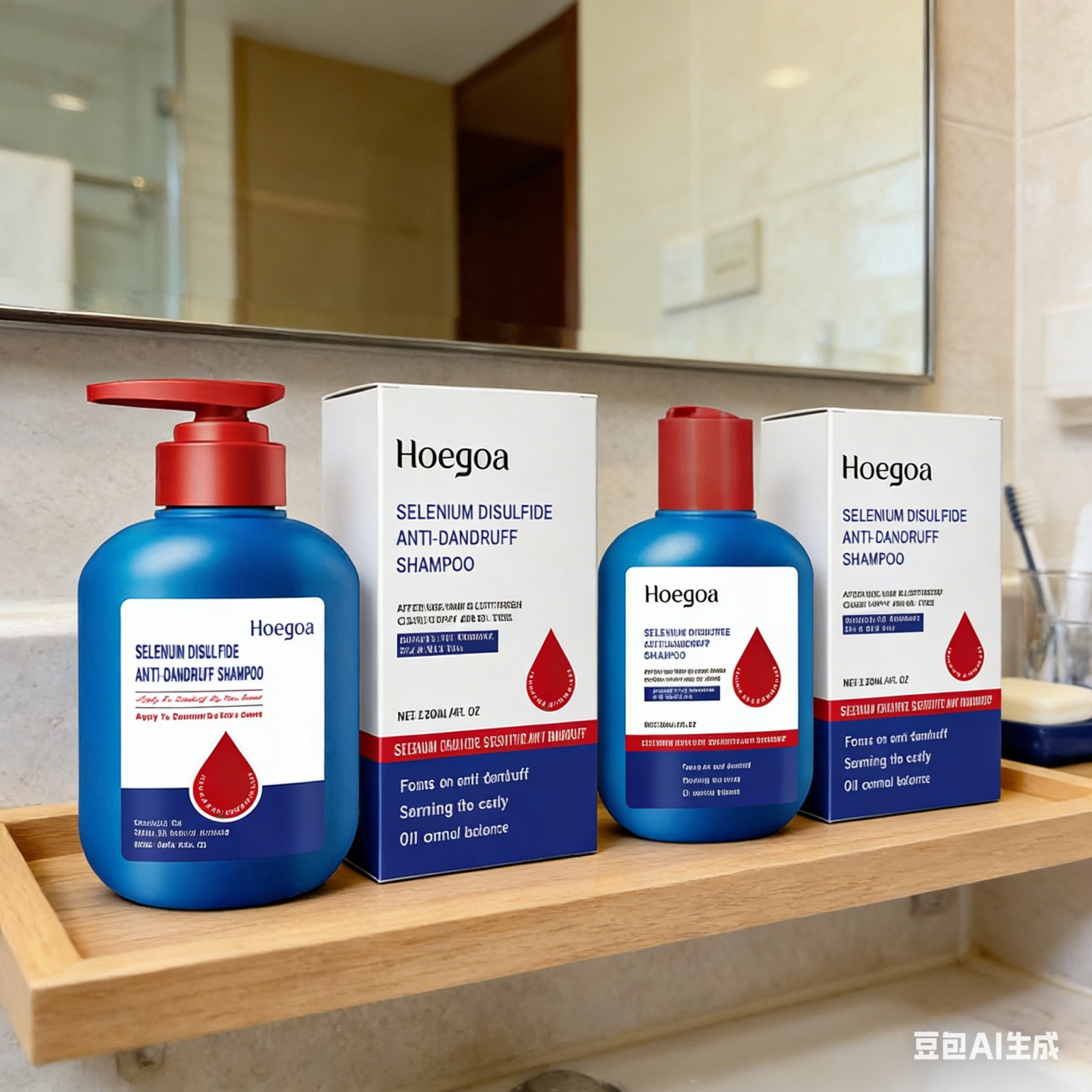 Shampoo antipelliculaire Hoego - Hair Care Natural Products avis et prix